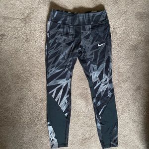 Nike running leggings, size L